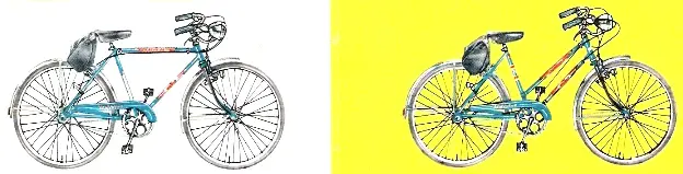 1953 schwinn juvenile and traveler for boys and girls