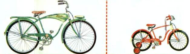 1957 schwinn boys hornet and pixie