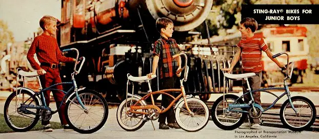 1968 schwinn junior stingray, deluxe midget stingray and midget stingray