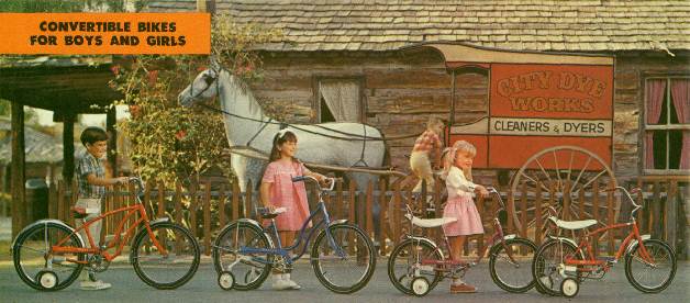 1970 schwinn bantam and stingray pixie
