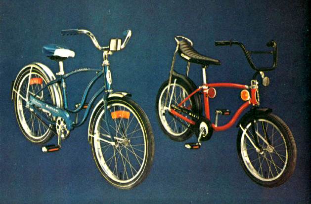 1975 schwinn convertible bantam and super pixie