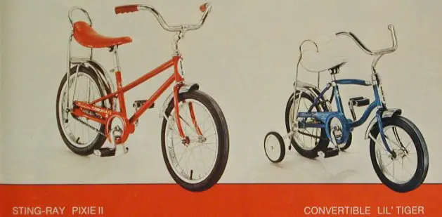 1978 schwinn stingray pixie and convertible lil tiger